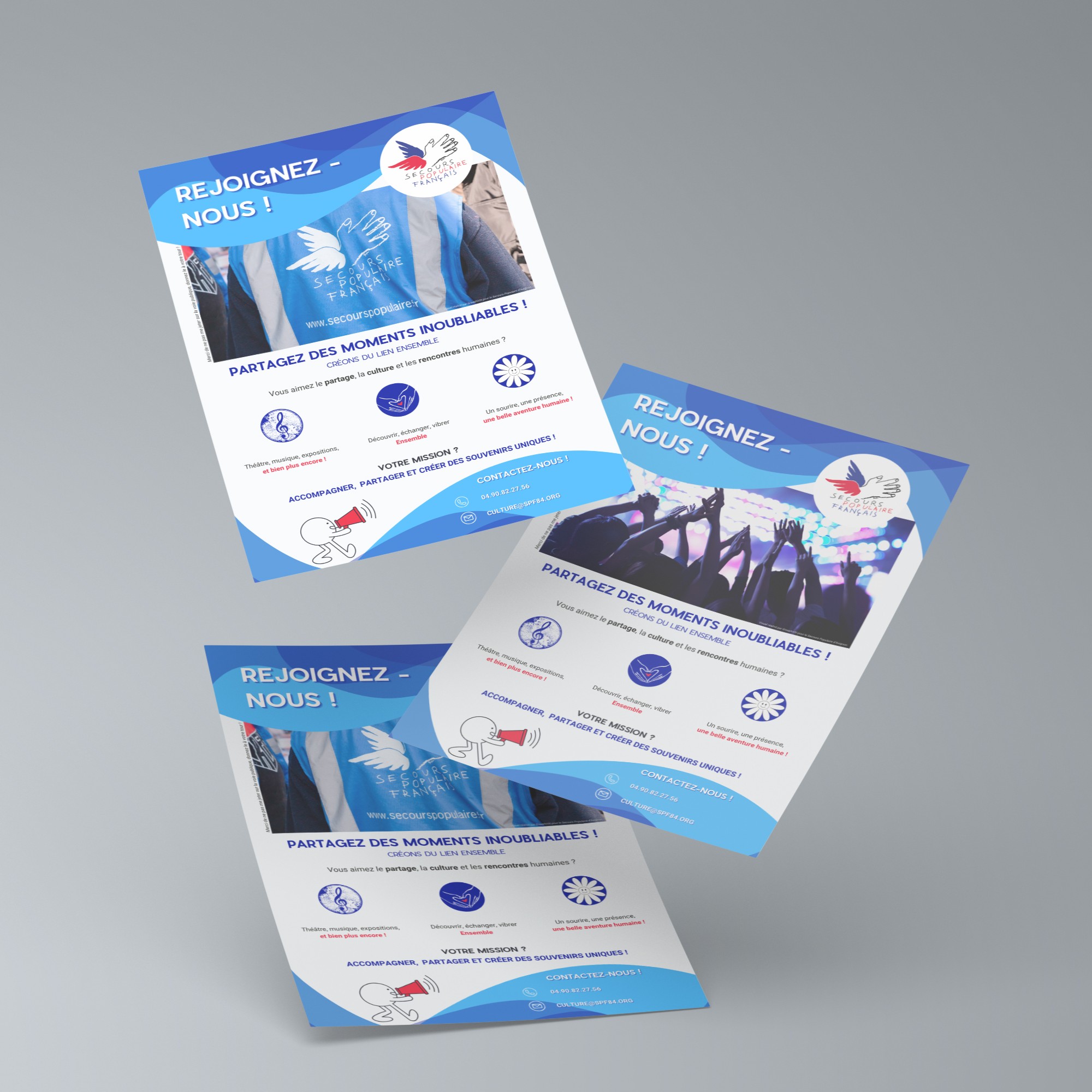 Flyer Secours Populaire Avignon